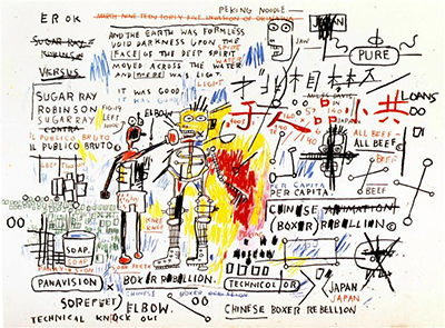 Boxer Rebellion Jean-Michel Basquiat